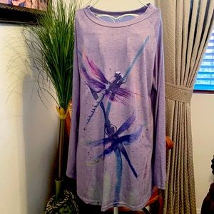 Long sleeve tunic dress size S